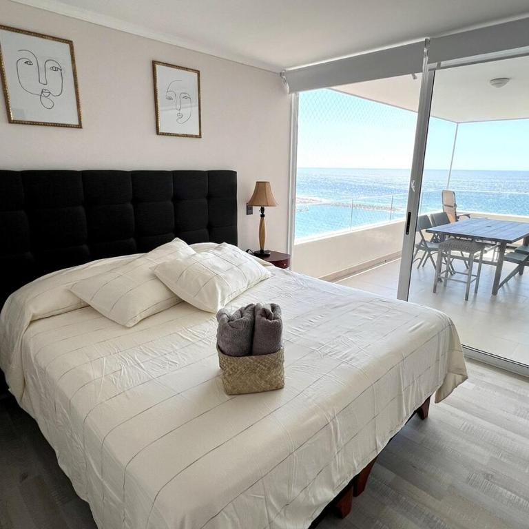 Frente A Playa El Laucho Dpto 2D 2B Terraza y Estacionamiento - Two-Bedroom Apartment with Balcony and Sea View - 6