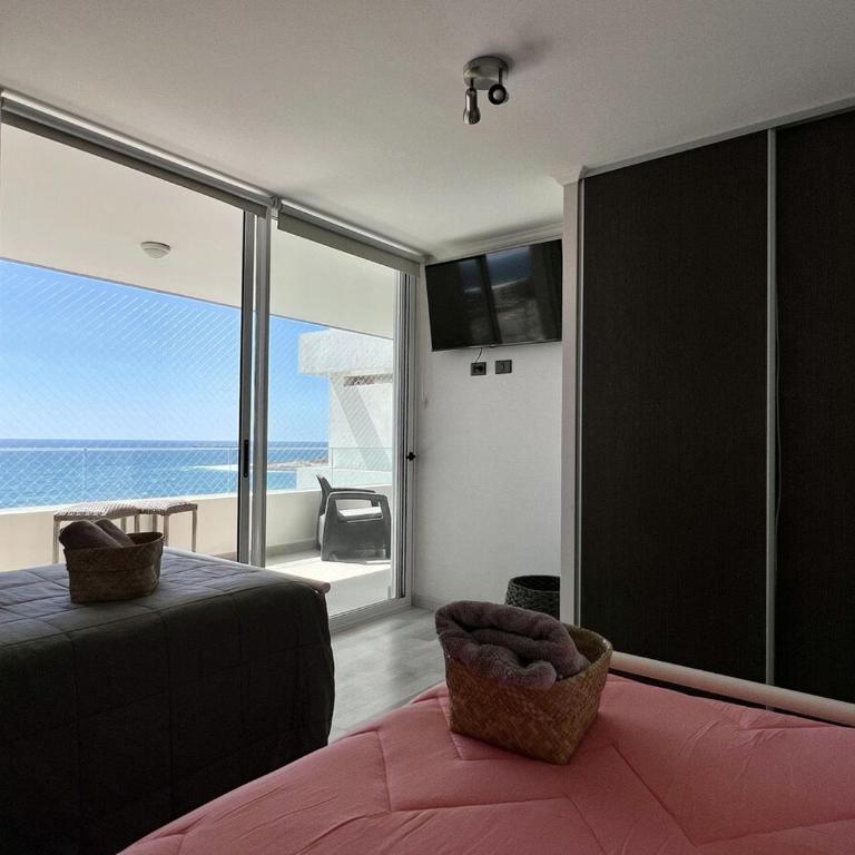 Frente A Playa El Laucho Dpto 2D 2B Terraza y Estacionamiento - Two-Bedroom Apartment with Balcony and Sea View - 14