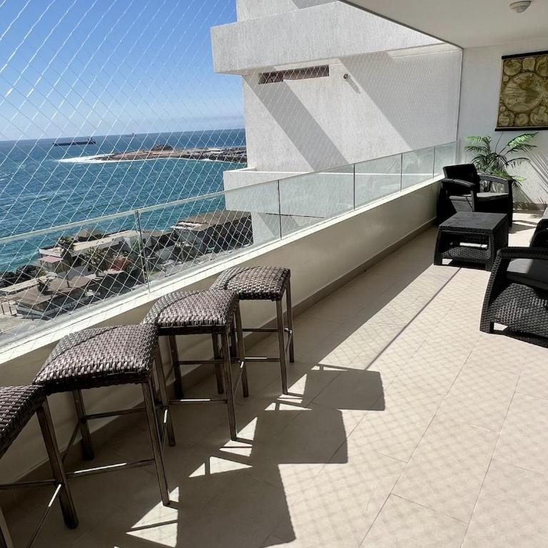 Frente A Playa El Laucho Dpto 2D 2B Terraza y Estacionamiento - Two-Bedroom Apartment with Balcony and Sea View - 24