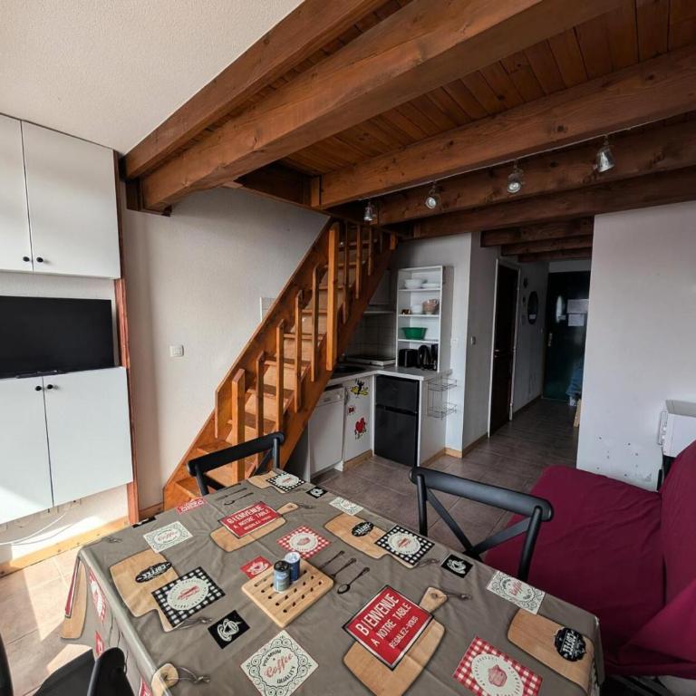 Résidence Plein Soleil - Petit duplex 4 pers plein sud sur les hauteurs du village MAE-2803 - Appartamento - 7