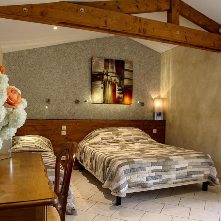 Chambres d'hôtes Les Peyrouses - Chambre Double - 7