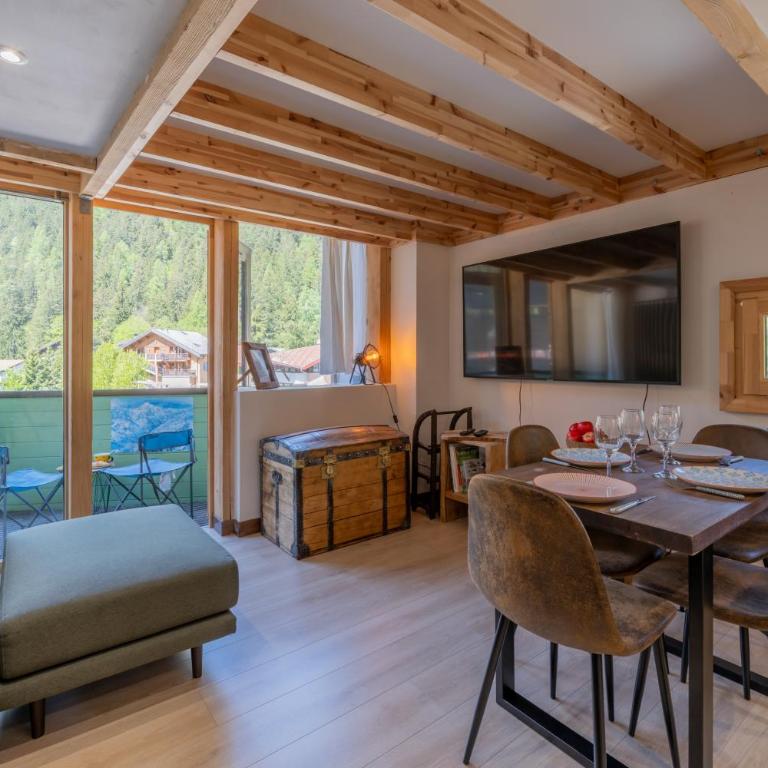 Résidence Grand Roc - Bruyères 221 - Happy Rentals - Apartamento con balcón - 2