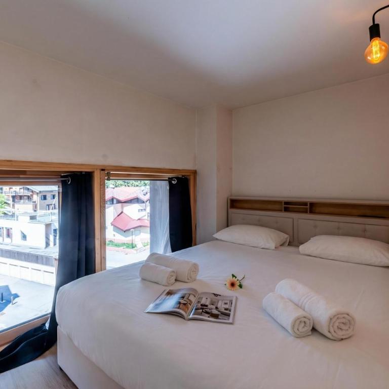 Résidence Grand Roc - Bruyères 221 - Happy Rentals - Apartamento con balcón - 4