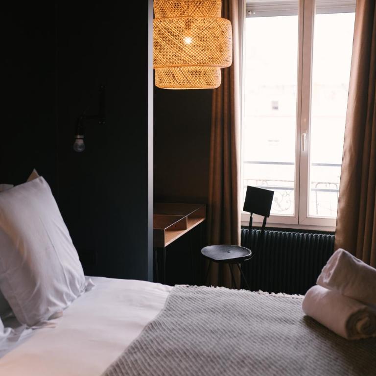 HO36 Hostel Lyon - Chambre Double Standard avec Salle de Bains Privative - 7