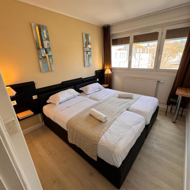 Hôtel OpalOriental Boulogne Sur Mer - gare ville et centre - Chambre Lits Jumeaux - 8