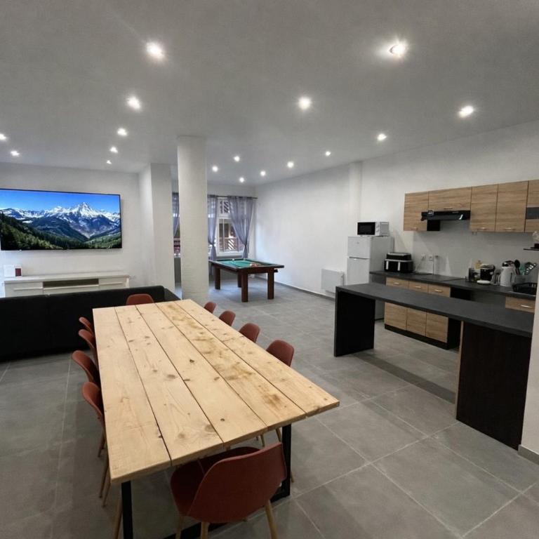 appartement ski,rando détente billard,piscine - Appartement 1 Chambre - 1