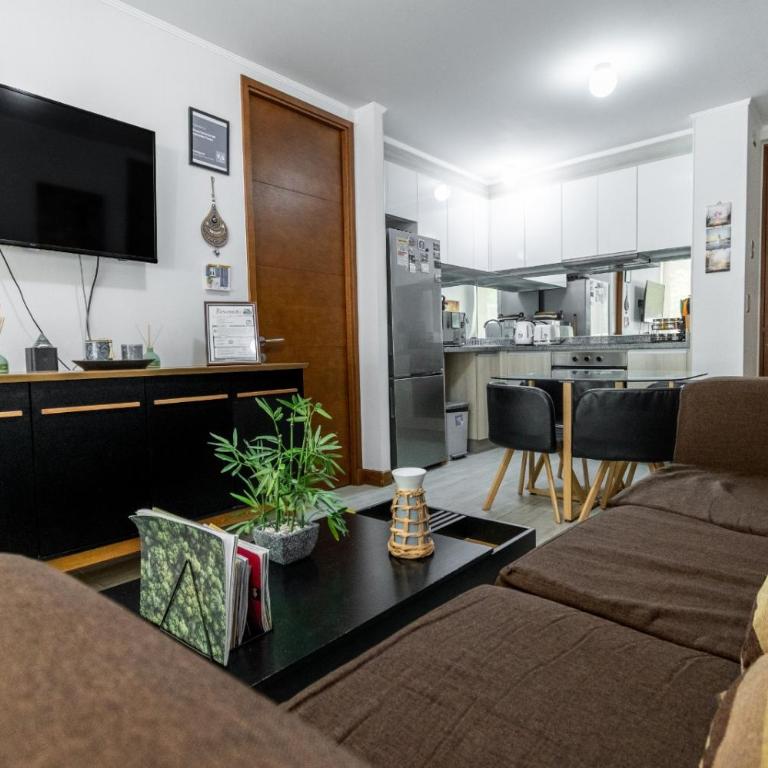 Departamento full equipado Pucón - Casa Ayun - Two-Bedroom Apartment - 5