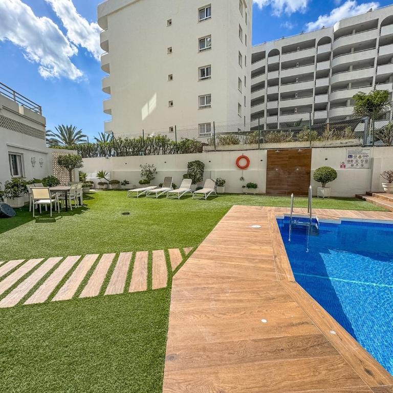 Palm Beach 4B Studio with sea views and Private Parking - Apartamento de 1 dormitorio - 17