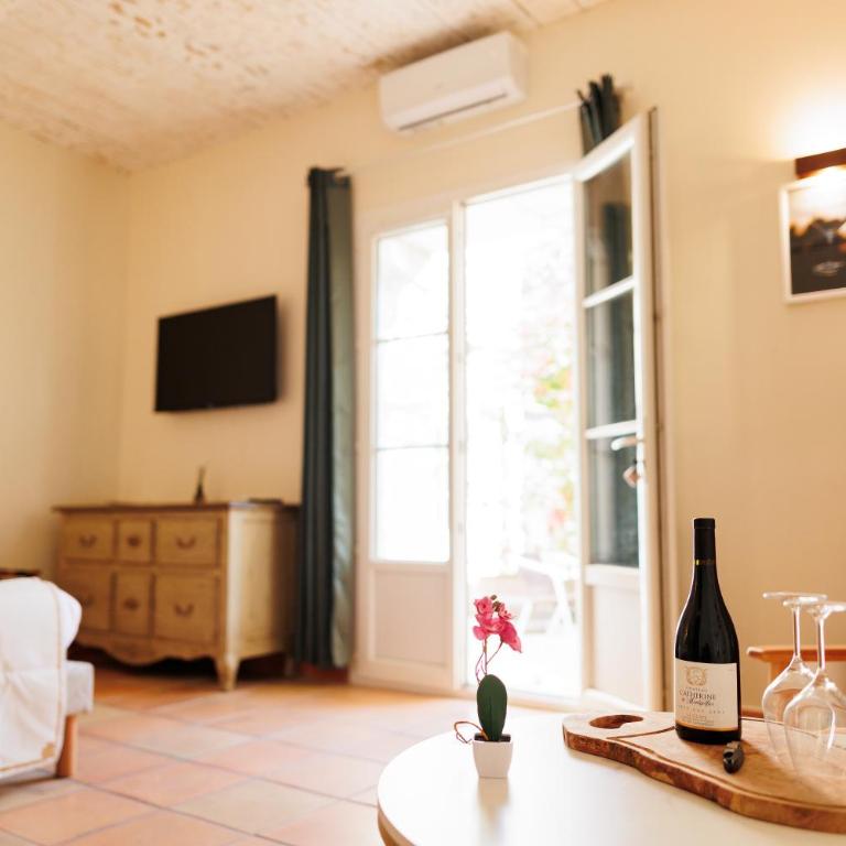 Château Catherine de Montgolfier - B&B et Gites - Piscine - Domaine viticole bio avec dégustation - Suite - 16