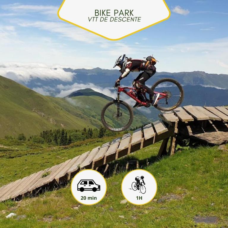 Le Pré Carré - Idéal Couple - Détente et Therme à proximité - Terrasse - Calme - Randonnée & Cyclisme - Nature - Esprit Appart'hotel - OFFRE SPÉCIALE PRINTEMPS - Apartment mit 1 Schlafzimmer - 11