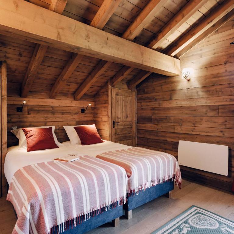 Chalet 5★ à La Clusaz, 8 pers, spa, proche pistes, 4 chambres - FR-1-304-110 - Chalet (8 Erwachsene) - 8