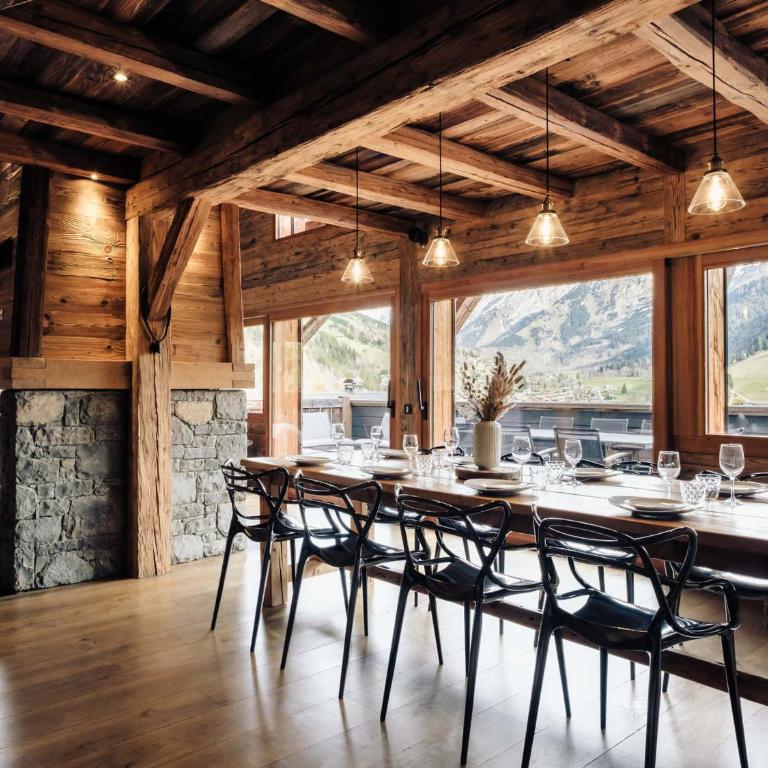 Chalet 5★, 12 pers, spa, sauna, proche pistes, 5 ch. - FR-1-304-229 - Chalet (11 Adultes) - 4