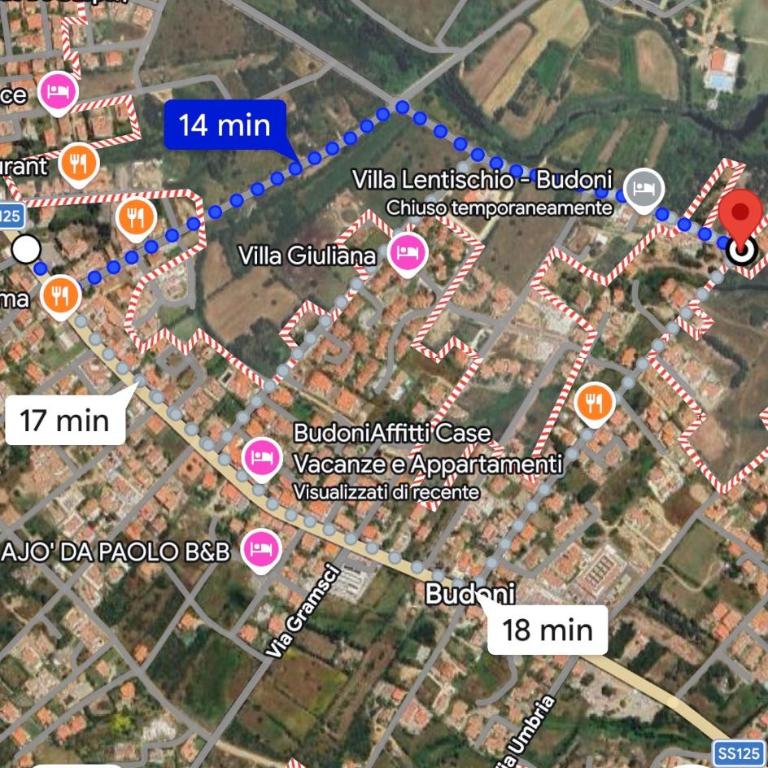 Trilo 350m dalla spiaggia vista mare budoniaffitti - Casa con 2 Camere da Letto - 31