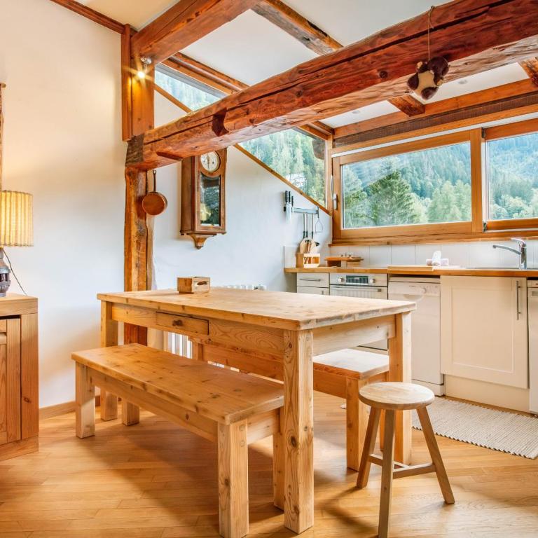 Le Hameau de Taconnaz - Calme - Charme - Appartement avec Vue sur la Montagne - 5