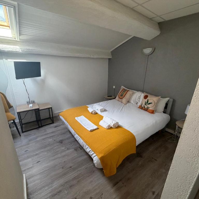 Le central - Chambre Double avec Salle de Bains Privative - 5