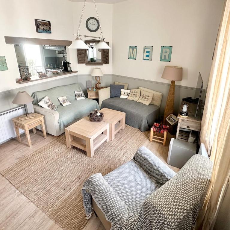 Apprt Cosy à 50m Plage & Remblai - 8 pers - Appartamento con 3 Camere da Letto - 3