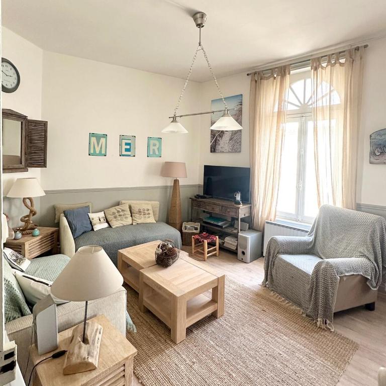 Apprt Cosy à 50m Plage & Remblai - 8 pers - Appartamento con 3 Camere da Letto - 2