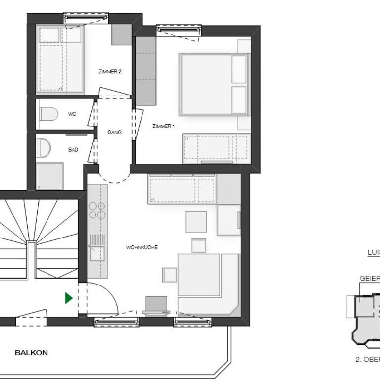 Landhaus Gudrun - Apartment mit 2 Schlafzimmern - 17