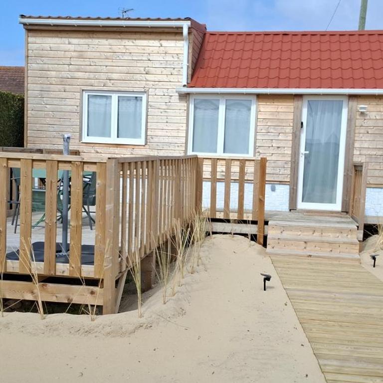 BERCK-PLAGE - Location saisonnière Tiny House insolite - 4 hébergements atypiques avec terrasse privée, proche mer, parking privé et gratuit, idéal weekend romantique, vacances en famille ou groupe - Chalet - 3