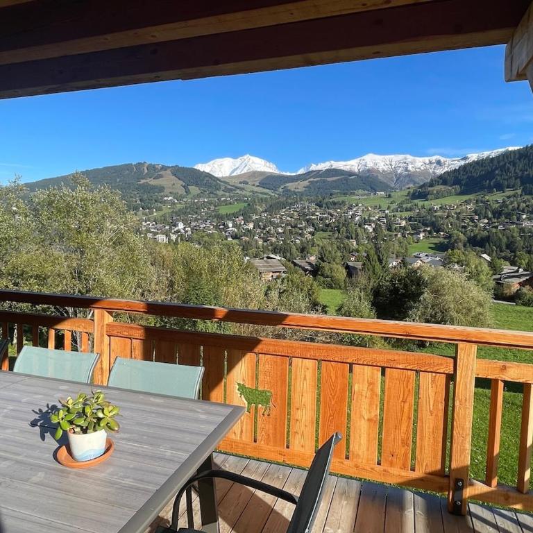 Chalet d'exception à Megeve - Terrasse plein sud - Chalet - 1