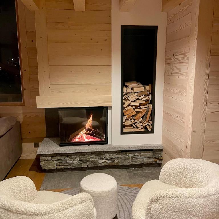 Chalet d'exception à Megeve - Terrasse plein sud - Chalet - 18