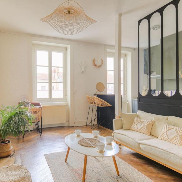 Charmant et Caractère proche Tête d'Or - Appartement - 7