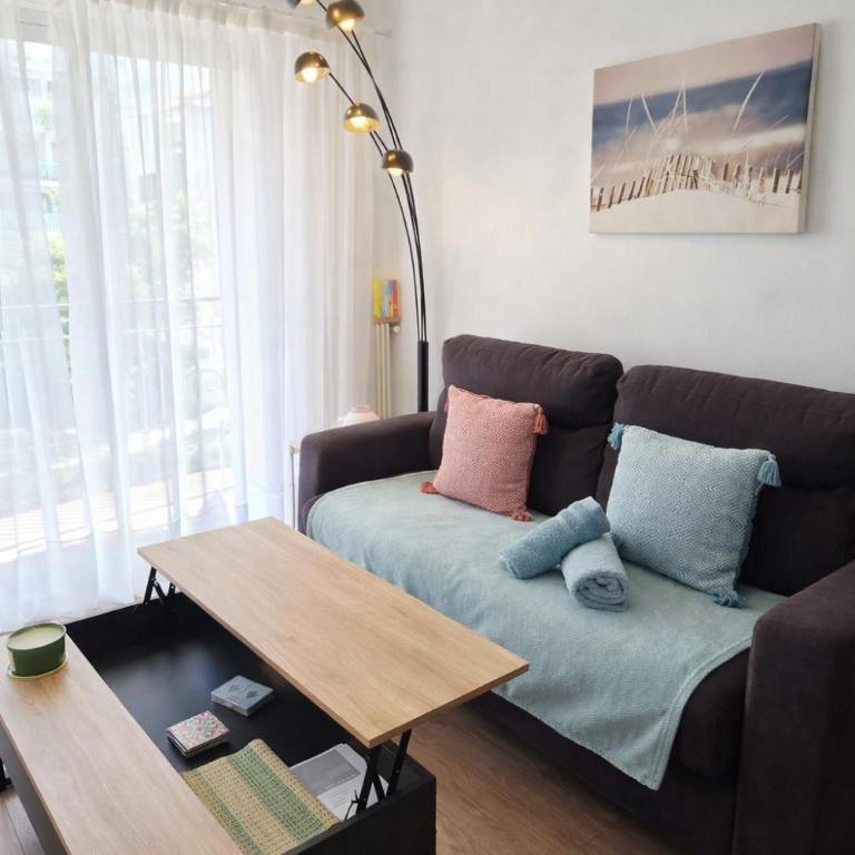Coeur de Juan - Studio, 4P, PK, AC, centre & plage - Familienstudio - 13