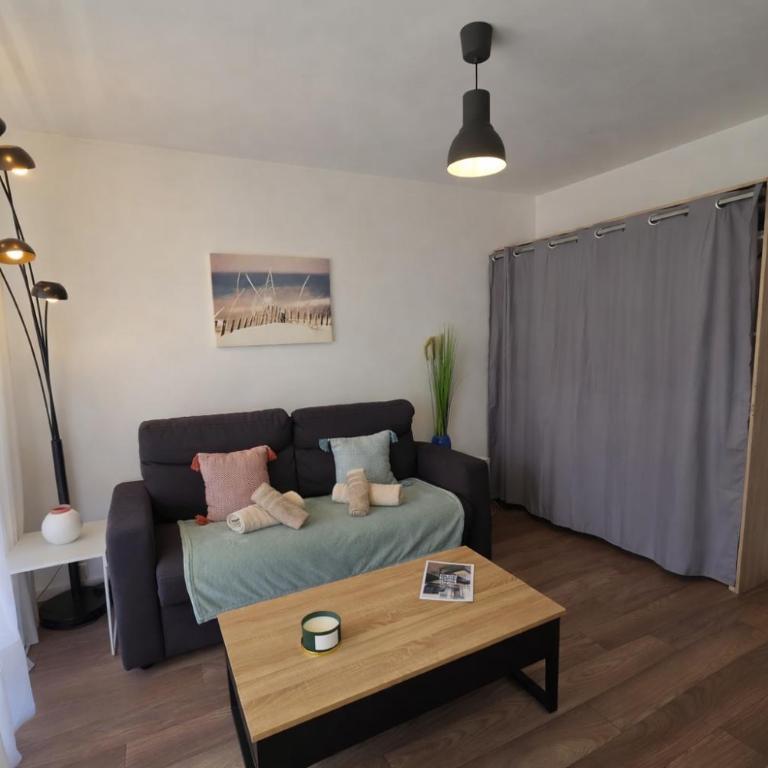 Coeur de Juan - Studio, 4P, PK, AC, centre & plage - Familienstudio - 2