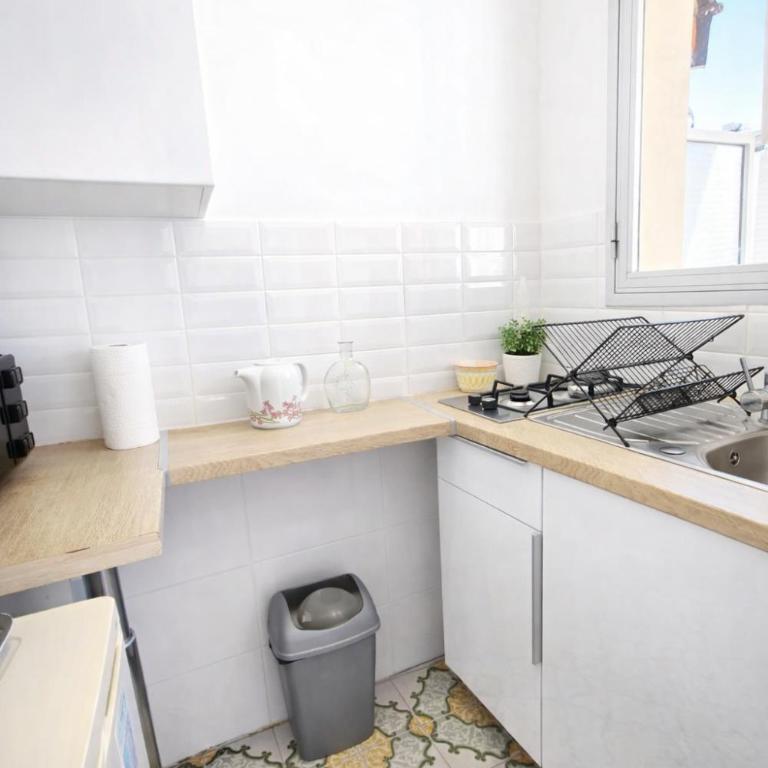 Coeur de Juan - Studio, 4P, PK, AC, centre & plage - Familienstudio - 16