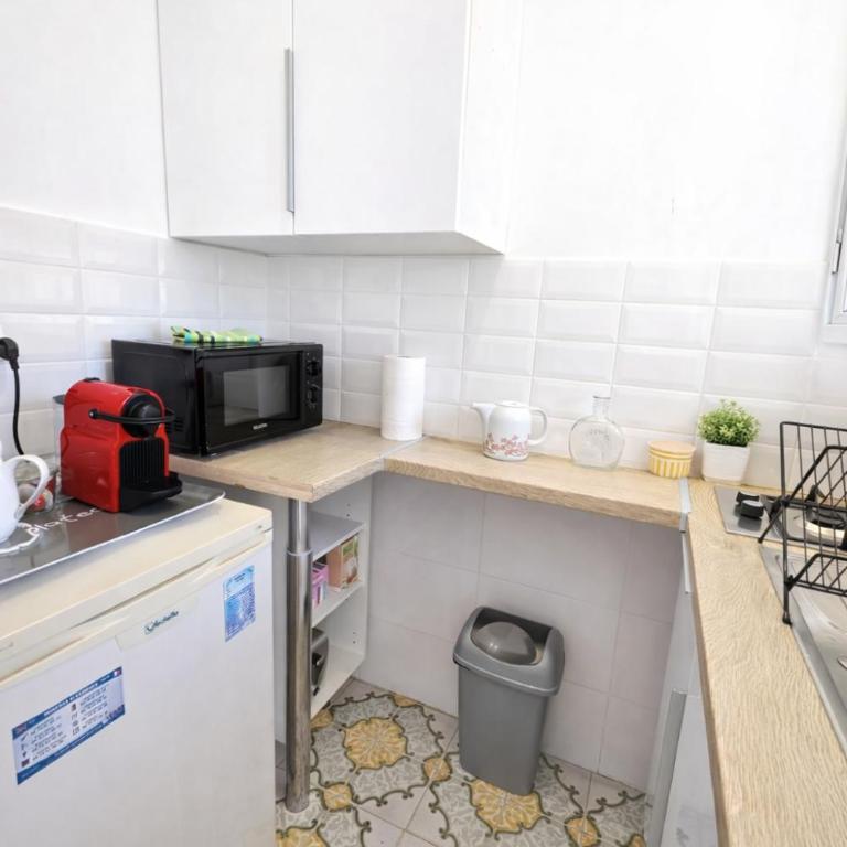 Coeur de Juan - Studio, 4P, PK, AC, centre & plage - Familienstudio - 18
