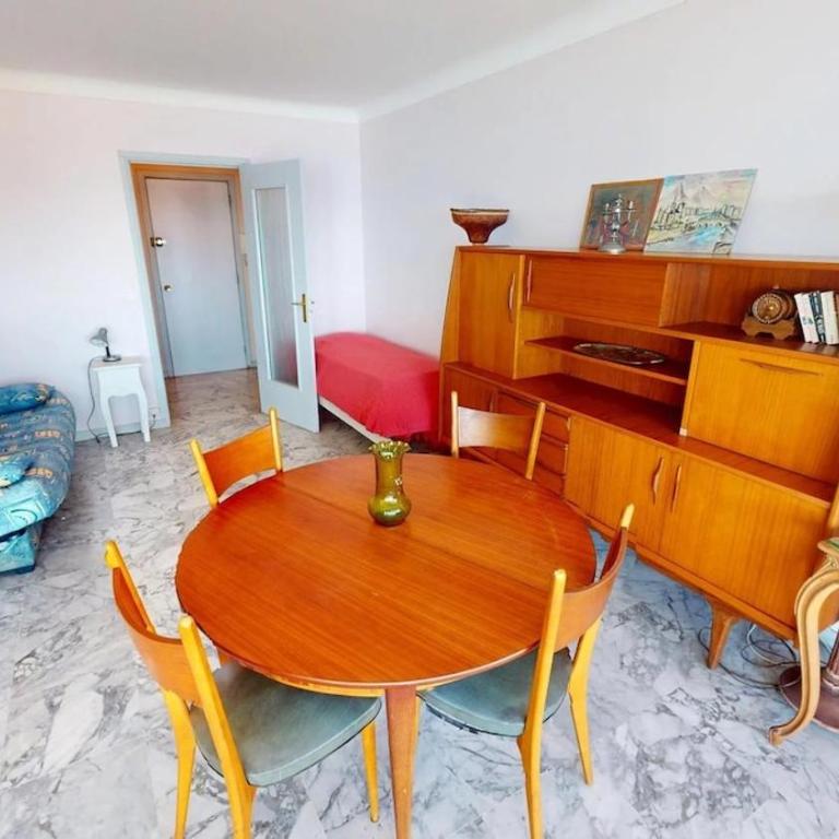 112N - Grand studio et plages face mer avec terrasse - Appartement 1 Chambre - 3