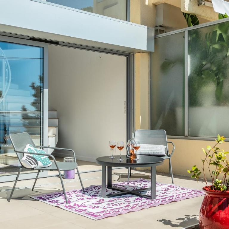 Vue des Anges,Breathless views over Baie des Anges - Appartement 2 Chambres - 9