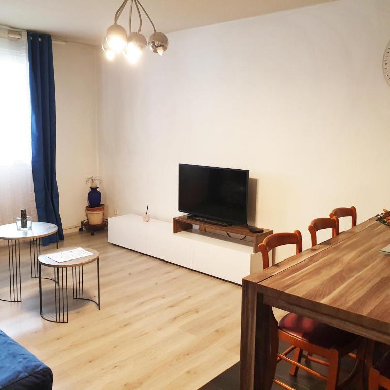 Paisible et Spacieux Appartement au calme proche métro limitrophe de Lyon - One-Bedroom Apartment - 20
