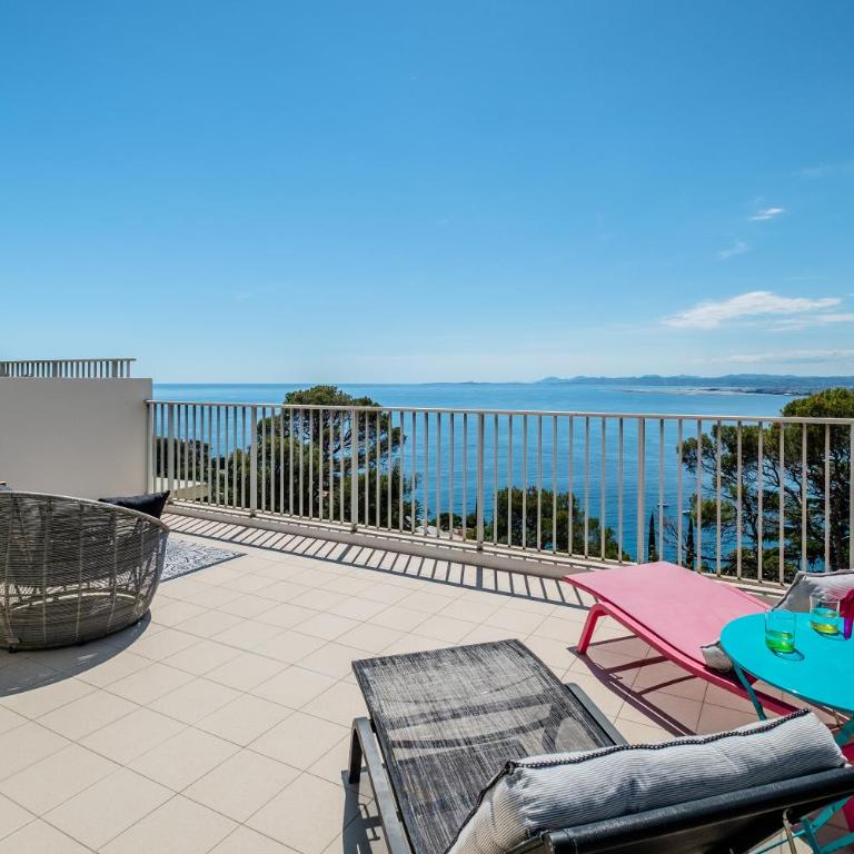 Vue des Anges,Breathless views over Baie des Anges - Appartement 2 Chambres - 13