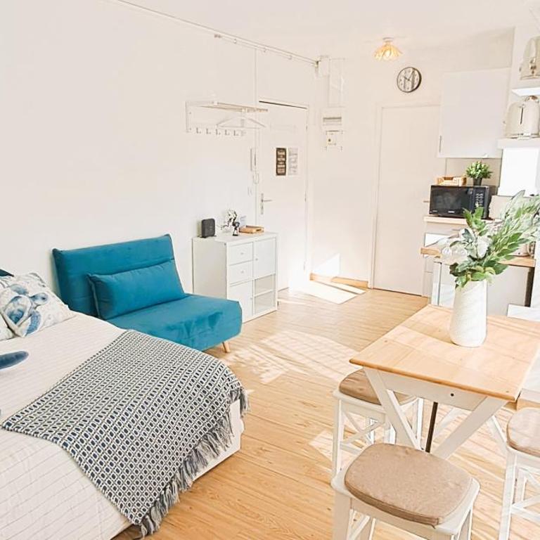 Scarif Beach Studio - Plage à 50 m - Parking privé - One-Bedroom Apartment - 23
