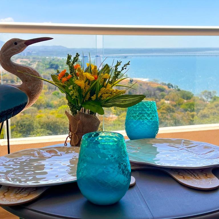 Apartamento Frente al mar Santa Marta con balcón piscina y WiFi - Apartamento de 1 dormitorio - 1