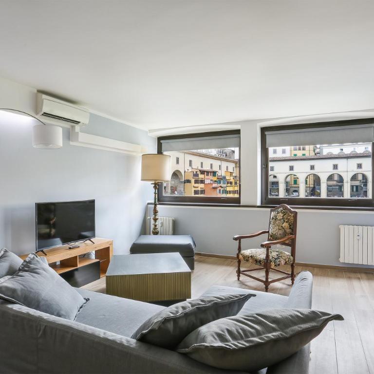 Stunning view over Ponte Vecchio - Appartamento con 2 Camere da Letto - 1