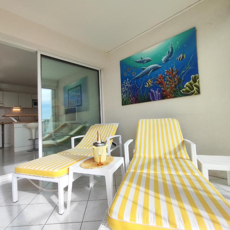 Appartement 204, Natura Beach au village naturiste - Appartement 1 Chambre - 2