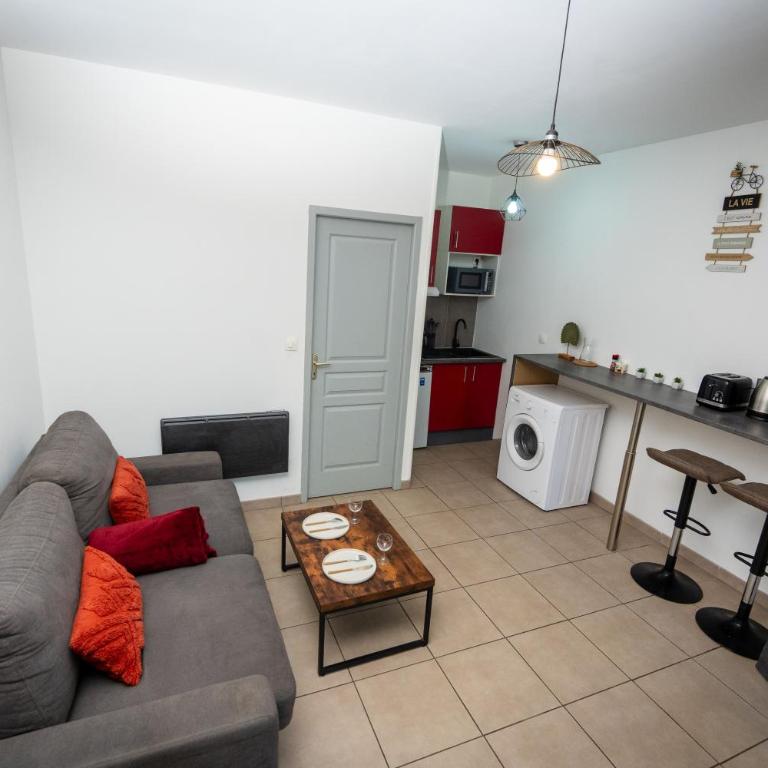 Ô Coin Des Voyageurs - Wifi, TV, Terrasse - Appartamento con 2 Camere da Letto - 15