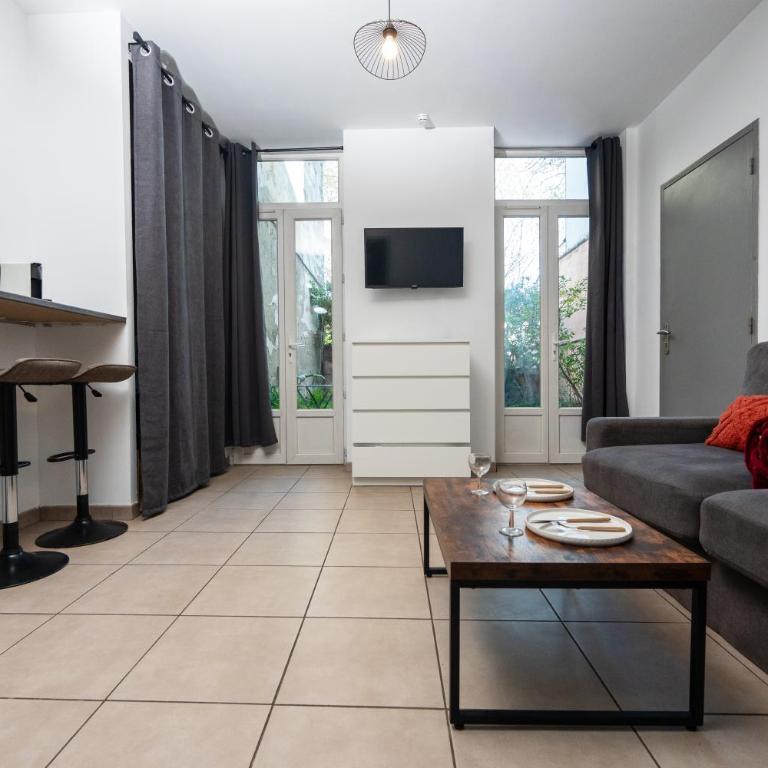 Ô Coin Des Voyageurs - Wifi, TV, Terrasse - Appartamento con 2 Camere da Letto - 16