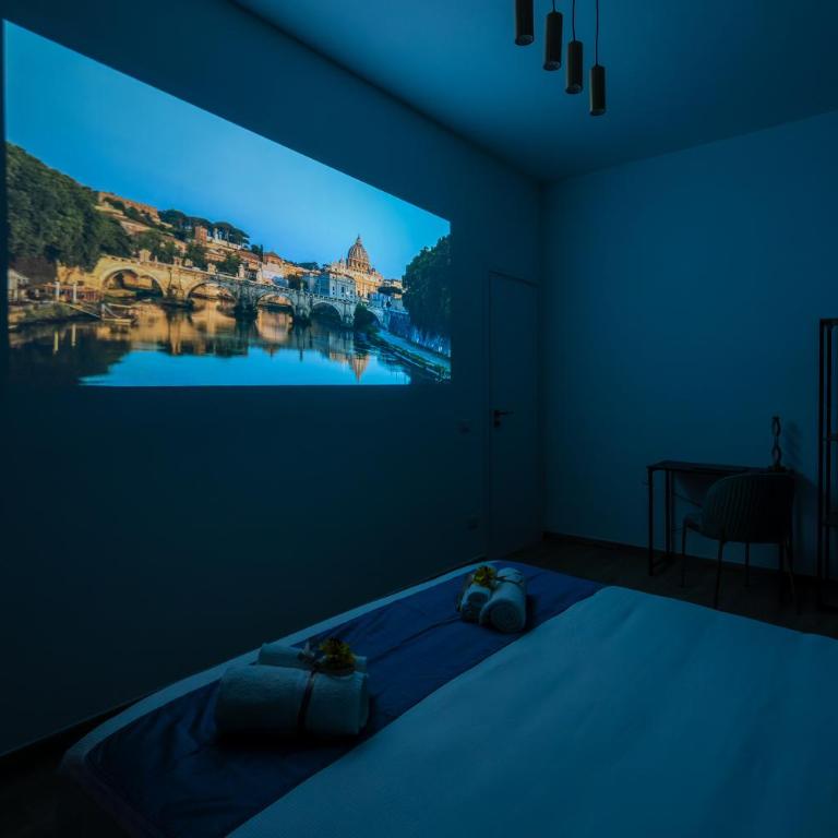 St Peter Luxury Apt - Walk to Vatican, 4-6 pax, A-C - Appartamento con 2 Camere da Letto e Balcone - 10