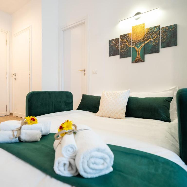 St Peter Luxury Apt - Walk to Vatican, 4-6 pax, A-C - Appartamento con 2 Camere da Letto e Balcone - 14