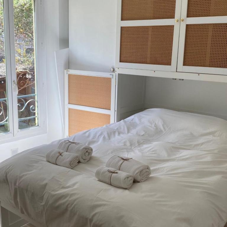 Chambre à 14 min de la plage Promenade des Anglais à pieds - Chambre Double - Vue sur Jardin - 1