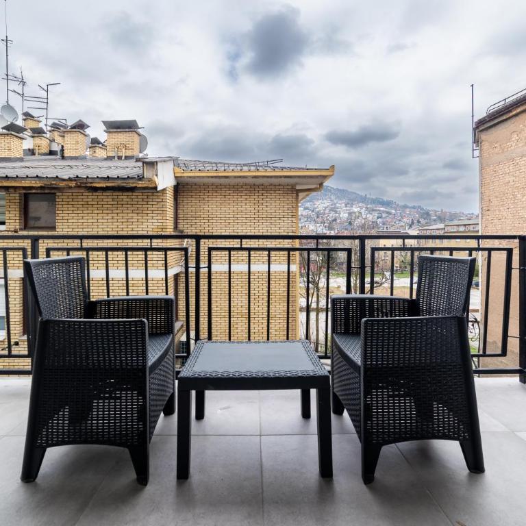 City Center Gorusa Design Apartments - Apartman sa 1 Spavaćom Sobom, Balkonom i Pogledom na Grad - 15