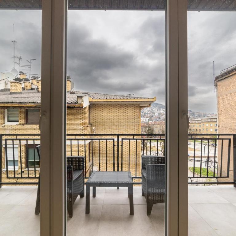 City Center Gorusa Design Apartments - Apartman sa 1 Spavaćom Sobom, Balkonom i Pogledom na Grad - 16