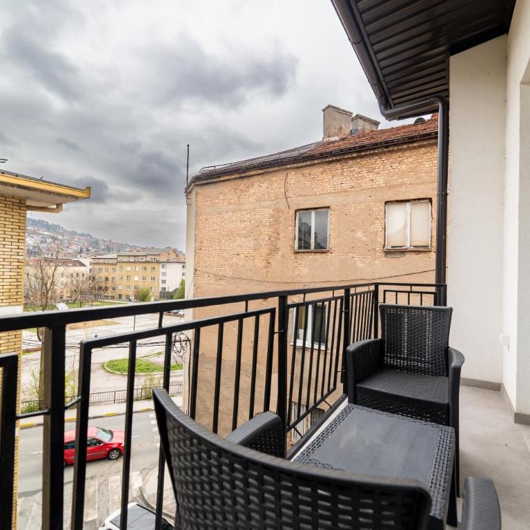 City Center Gorusa Design Apartments - Apartman sa 1 Spavaćom Sobom, Balkonom i Pogledom na Grad - 17