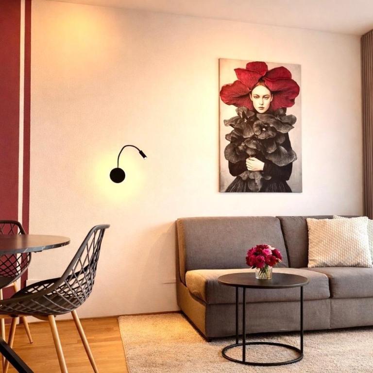 M2Suites by BestChoice - Messe - Parking - Self-Check-in - Apartment mit 2 Schlafzimmern und Balkon - 6