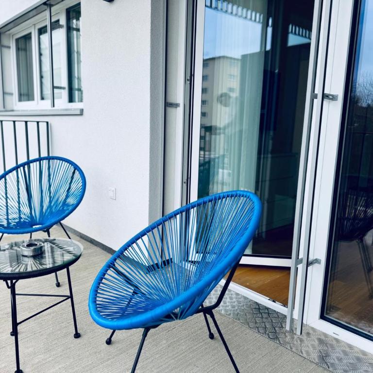 M2Suites by BestChoice - Messe - Parking - Self-Check-in - Apartment mit 2 Schlafzimmern und Balkon - 5