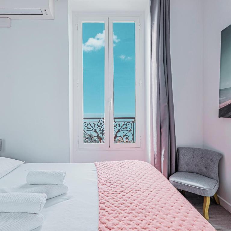 Vue mer panoramique, parking privé, Monaco 10 min - Apartment mit 1 Schlafzimmer - 4