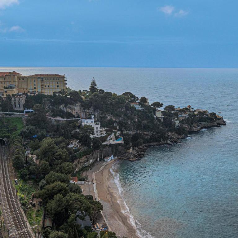 Vue mer panoramique, parking privé, Monaco 10 min - Apartment mit 1 Schlafzimmer - 6